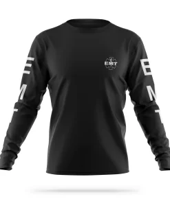 Alternative view of [EMT] Reflective Men's Utility Long Sleeve [BLK/REF]