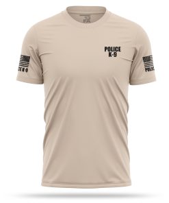[POLICE K9] Men's Utility Shirt [SND/BLK]