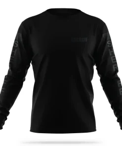 [SHERIFF] Men's Utility Long Sleeve [BLK/BLK]