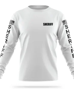 Alternative view of [SHERIFF] Men's Utility Long Sleeve [WHT/BLK]